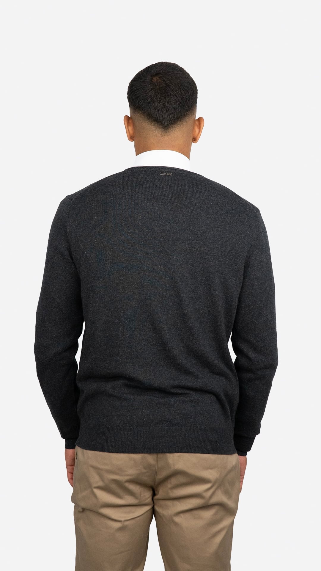 Camisola de Malha Cinzenta