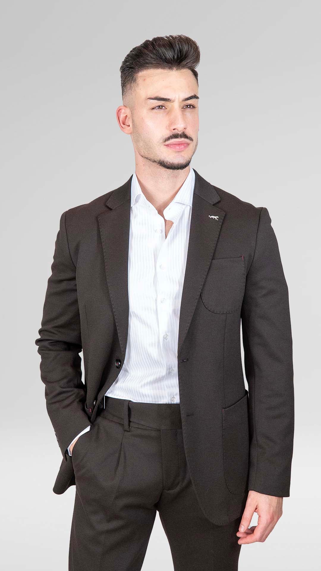 Blazer Castanho Básico