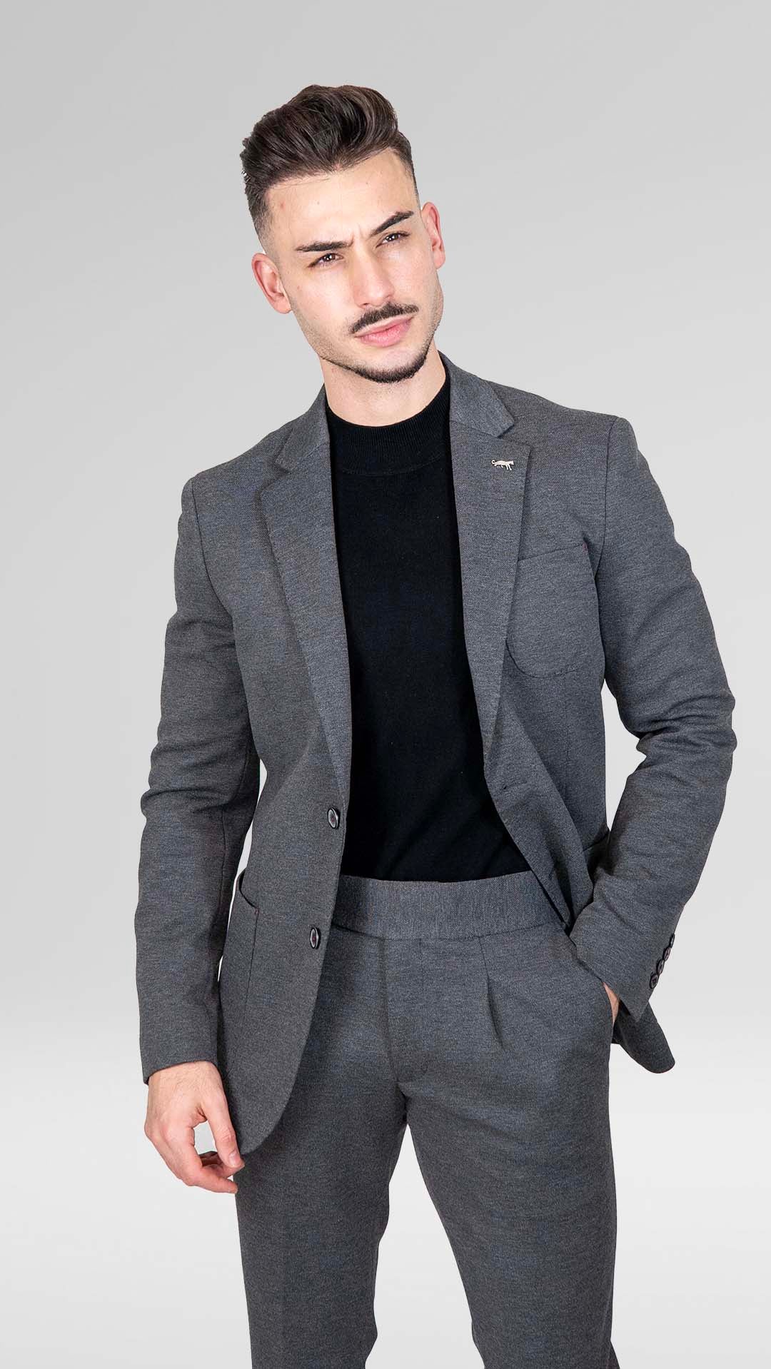 Blazer Cinza Básico
