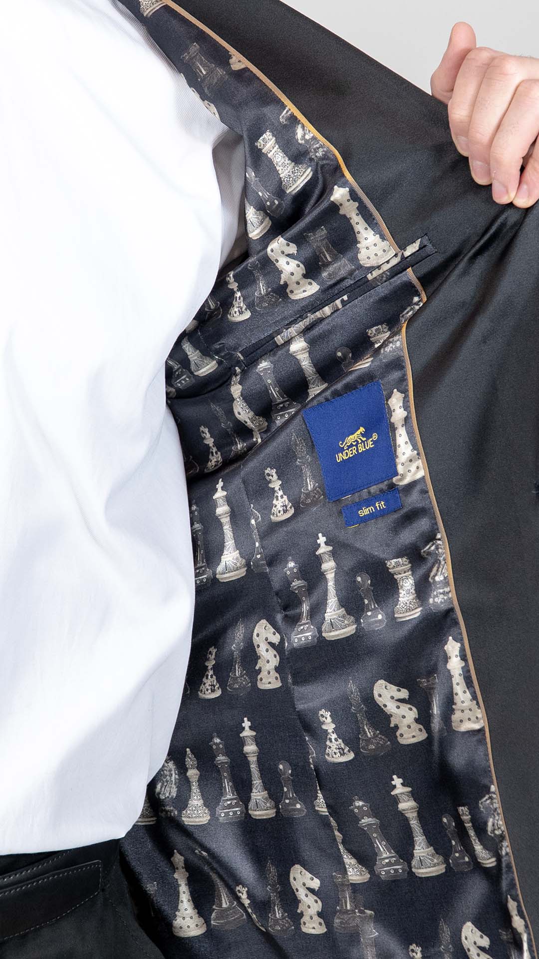 Blazer de Veludo Azul