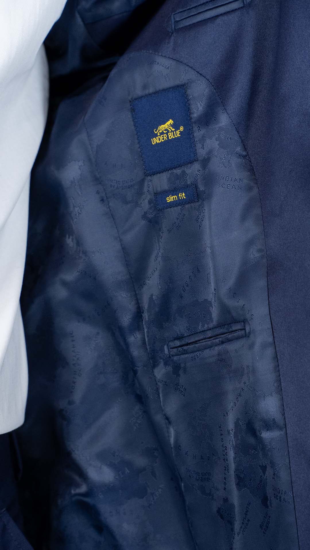 Smoking Slim Fit Azul