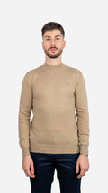 Camisola de Gola Bege