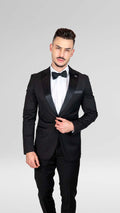 Smoking Slim Fit Preto