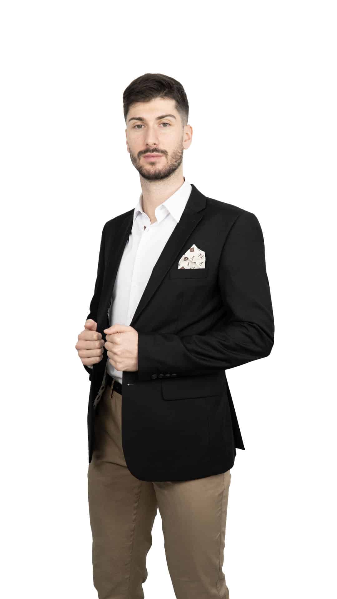 Blazer Casual Preto