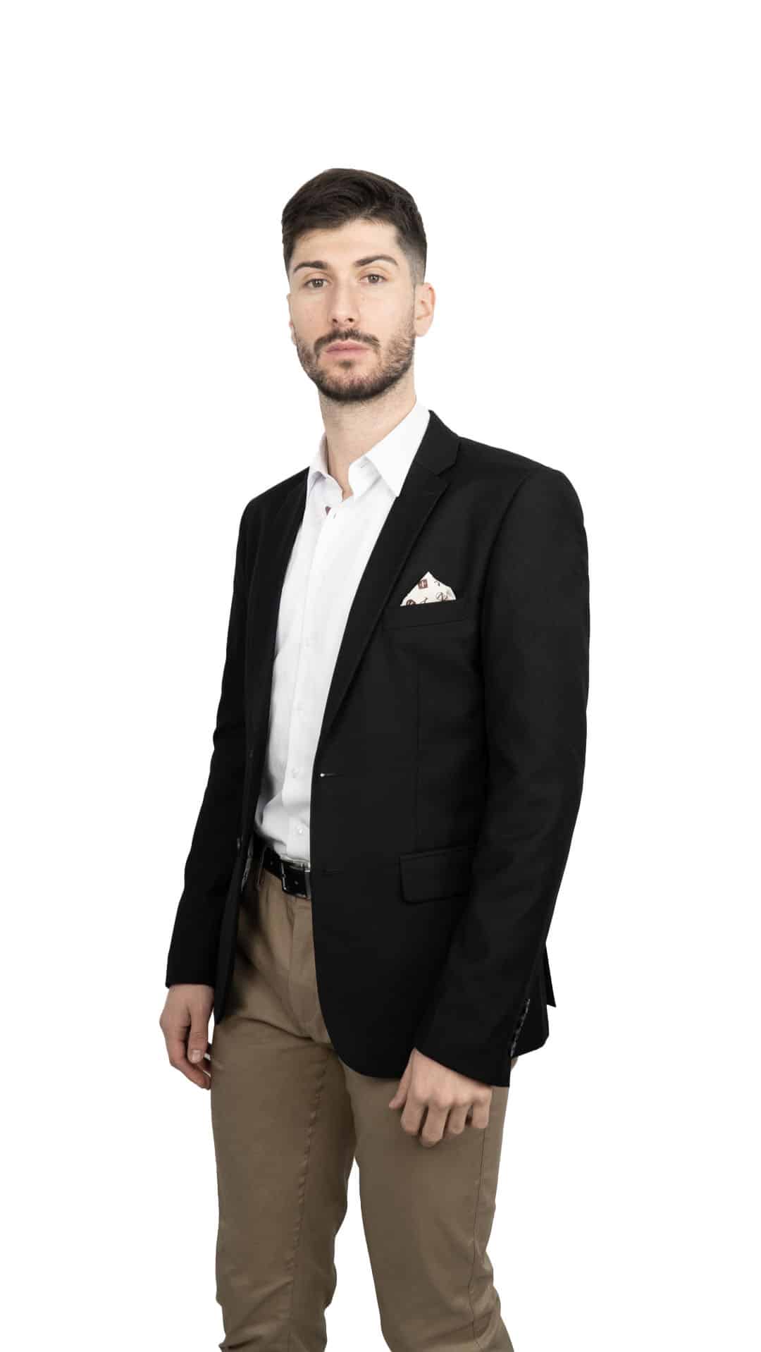 Blazer Casual Preto