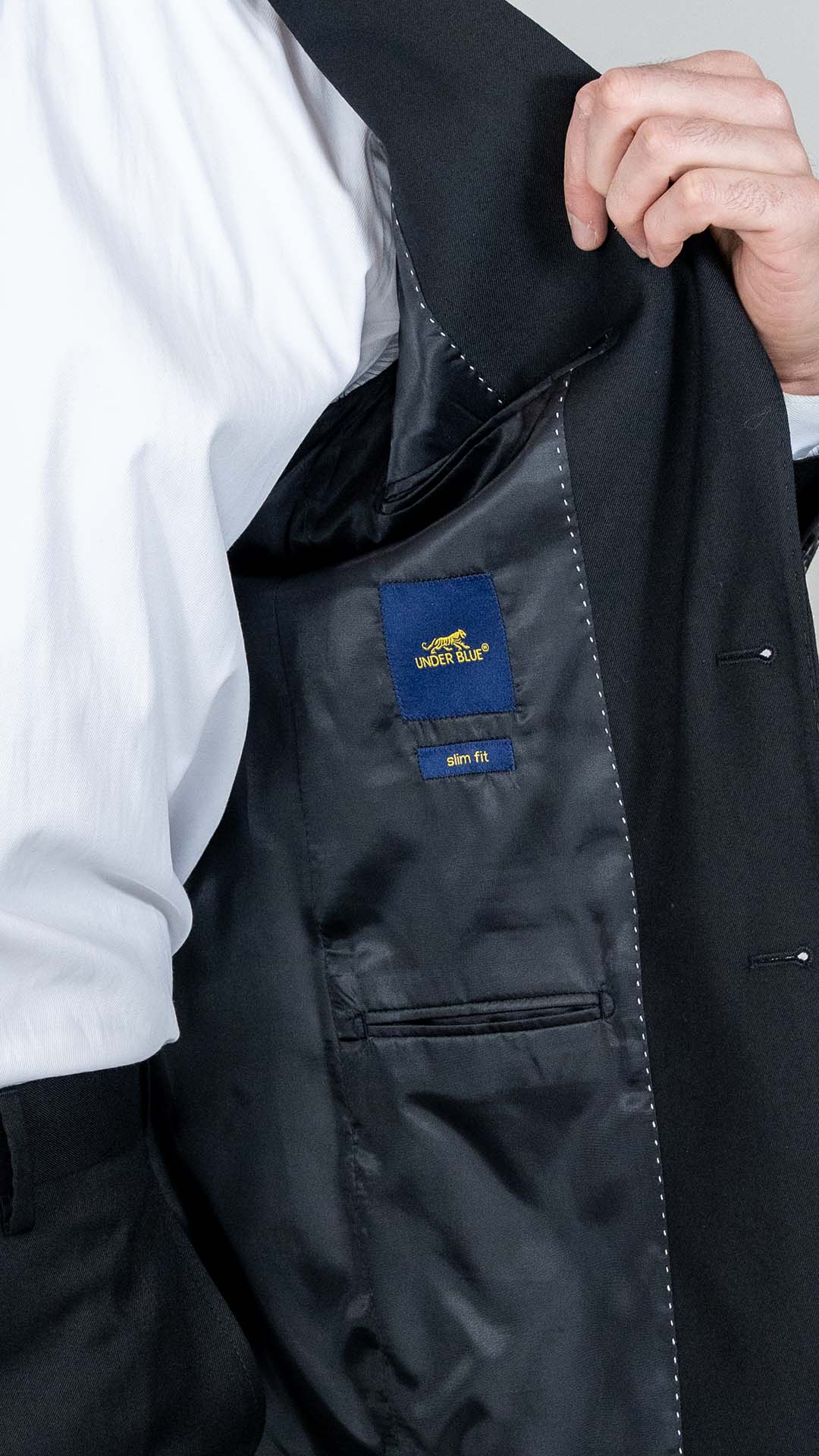 Fato Preto Slim Fit