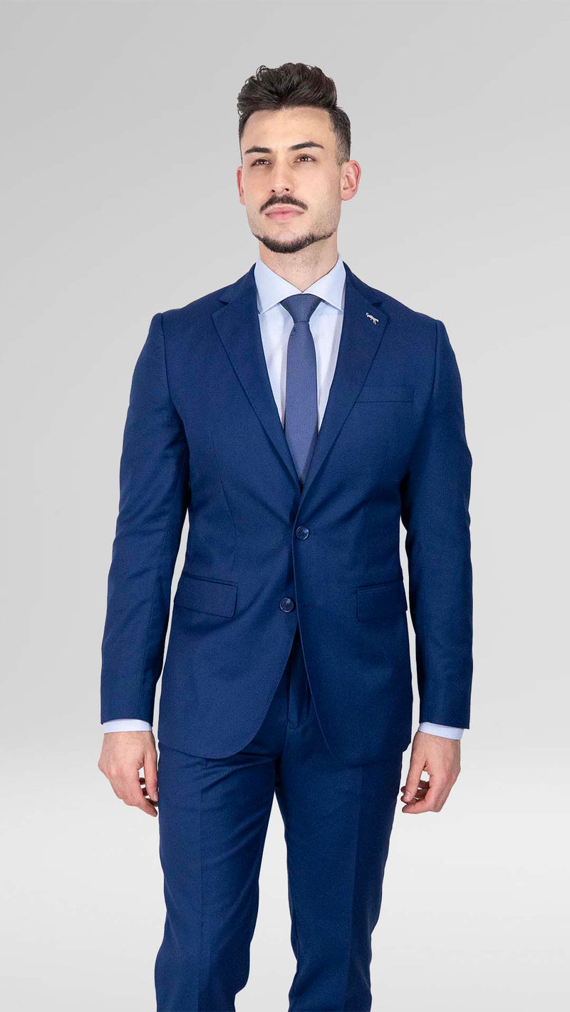 Fato Azul Slim Fit