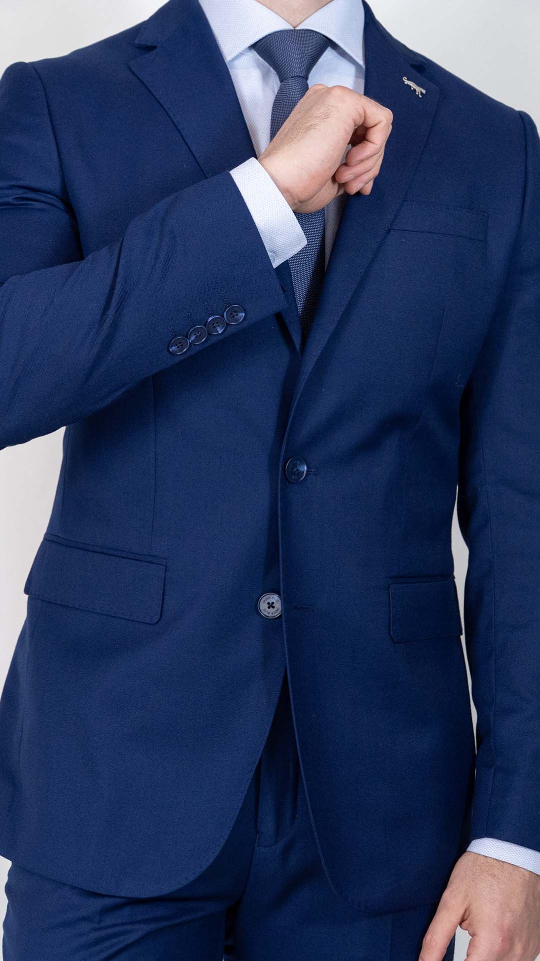 Fato Azul Slim Fit