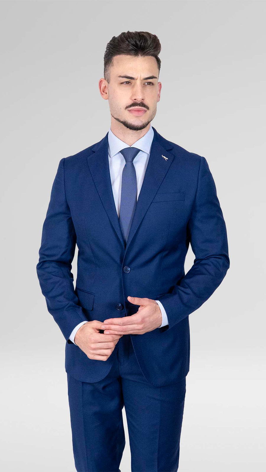 Fato Azul Slim Fit