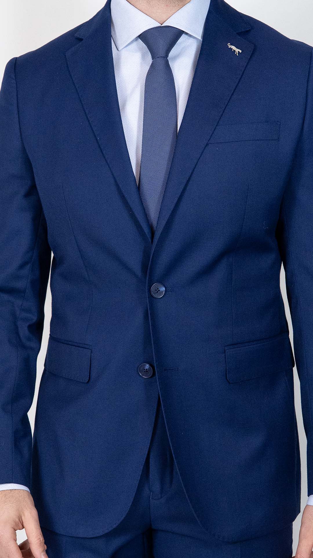 Fato Azul Slim Fit
