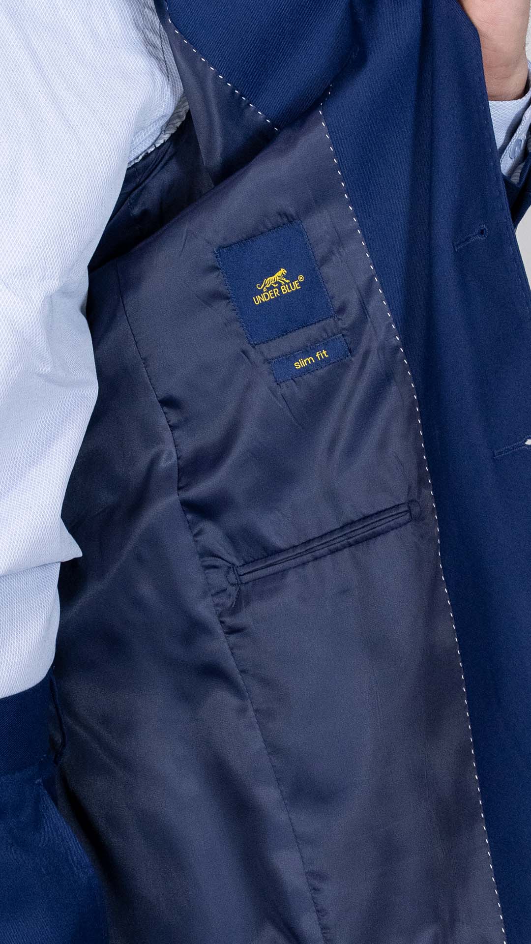 Fato Azul Slim Fit
