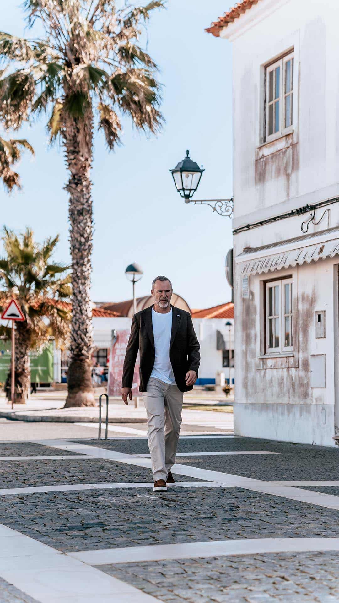 Blazer de Homem Bege