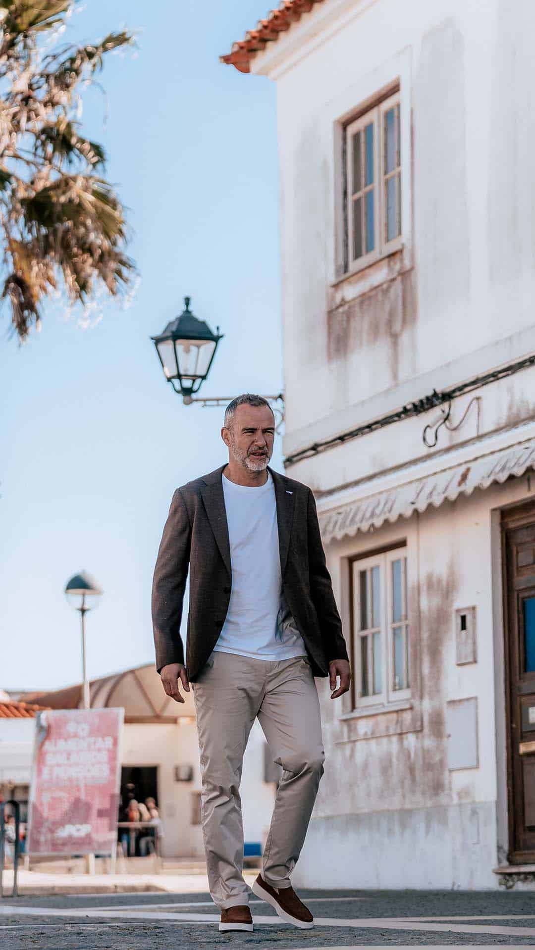 Blazer de Homem Bege