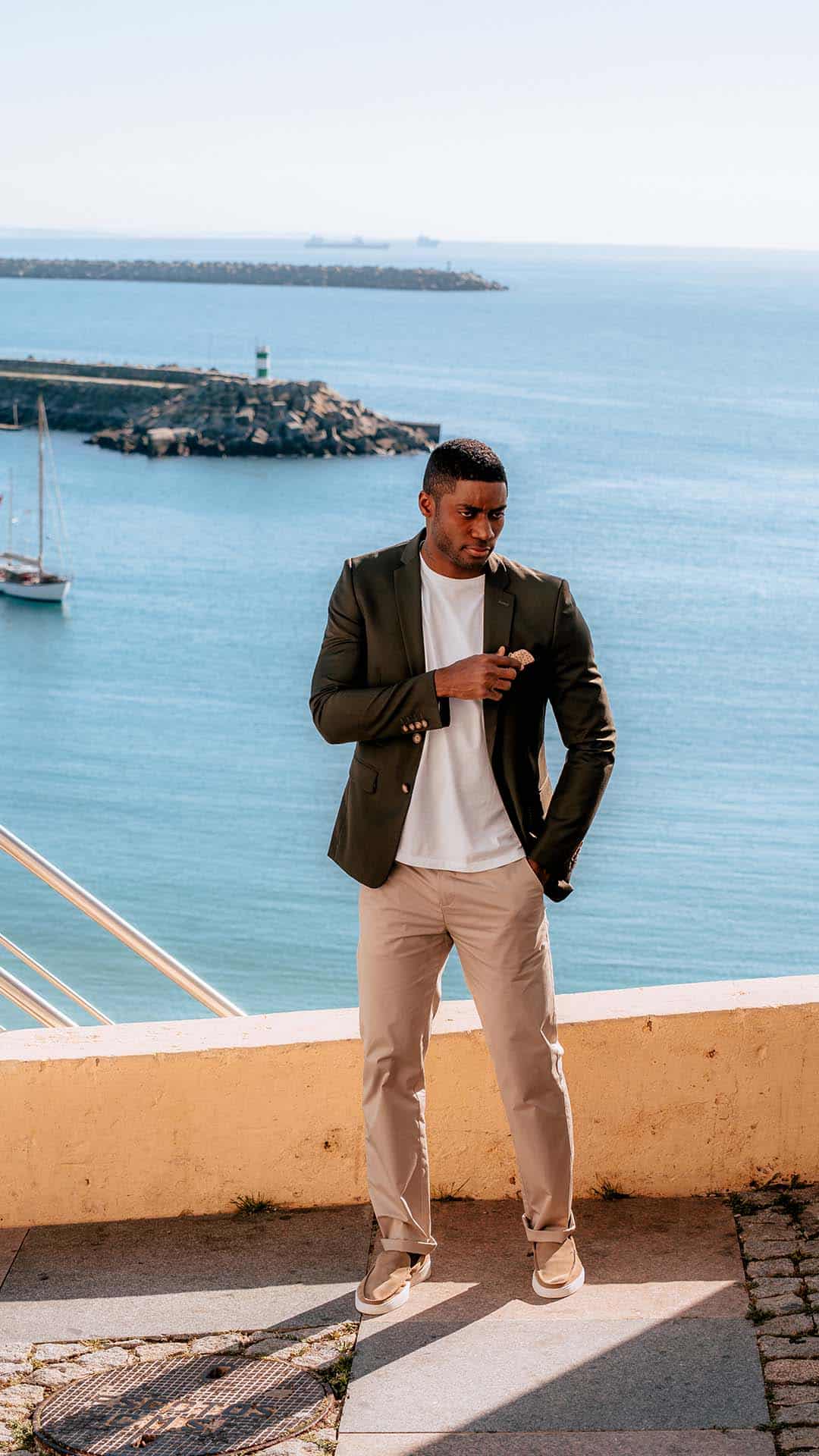 Blazer Slim Fit Verde